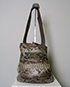 Python Joan Bucket Bag, back view